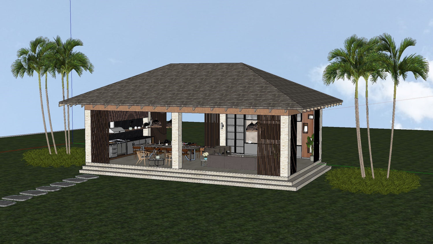 MODELO 3D EXTERIOR