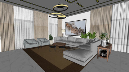 Modelado 3D Interior & Decoración