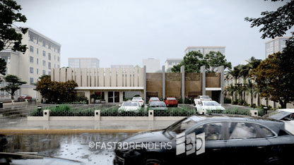 Animación 3D Exterior Universal